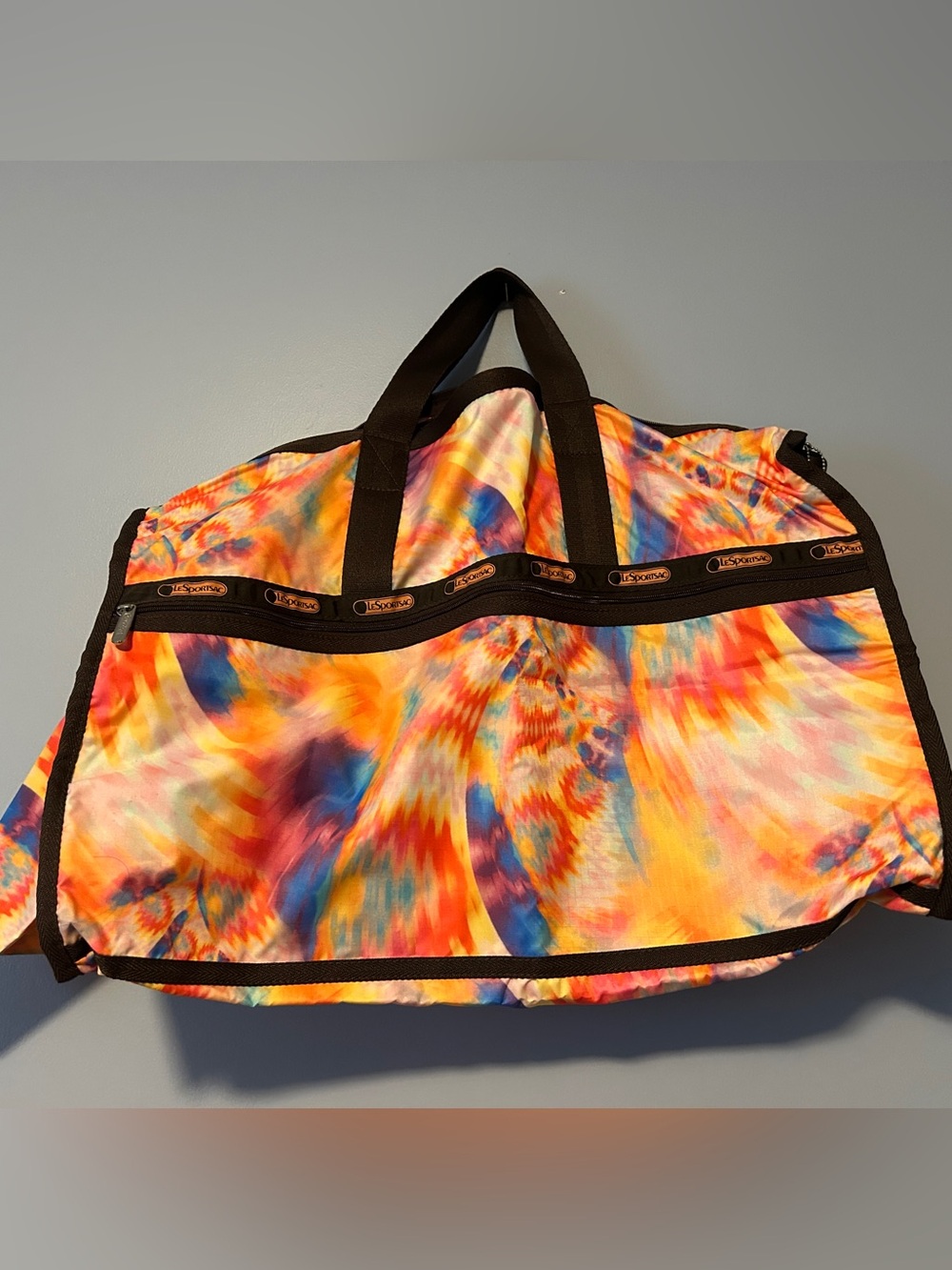 LeSportsac Tie- Dye Large Weekender Phoenix Pattern NWT